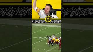 The Steelers and Commanders Exchange Stupid Plays on Punts steelers nfl commanders shorts [upl. by Ylatan215]