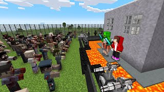 1000 Ghouls vs The Most Secure House  Minecraft [upl. by Alema]