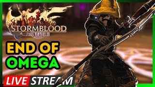 The Finale Of The Omega Raids  FFXIV Stormblood [upl. by Onilegna]