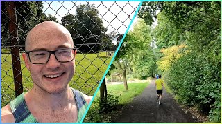 First Time Trying A Headcam  Camperdown parkrun Vlog [upl. by Etnauj]