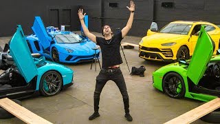 24 HOUR LAMBORGHINI HOUSE CHALLENGE  HoomanTV [upl. by Aihsoj]