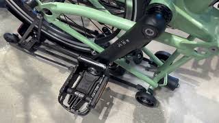 Brompton C Line 2 Speed Folding Bike Review FOLDING LIGHT Weight  Every Day Bike [upl. by Paige]