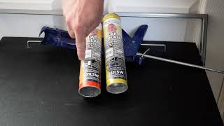 Product Review DICOR RV Maintenance and Repair Dicor Self Leveling Lap Sealant  Dove Brite White [upl. by Idden]