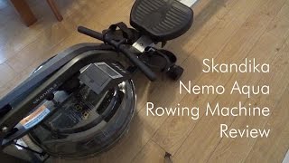 Skandika Nemo Aqua Rower Liquid Rowing Machine Review [upl. by Tniassuot]