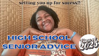 Advice for High School SENIORS from a HS Grad  college process  scholarships  expenses [upl. by Heimer]