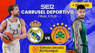 🏆⚽️ FINAL EUROLIGA EN DIRECTO  REAL MADRID  PANATHINAIKOS EN VIVO Euroleague [upl. by Aehsila]