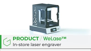 WeLase™ the ideal small instore laser engraver [upl. by Aloiv]