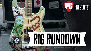 Green Day Rig Rundown Gear Tour with Billie Joe Armstrong Mike Dirnt amp Jason White [upl. by Calvinna598]