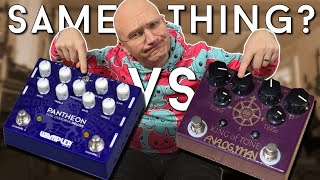 Same idea different pedals Pantheon DLX vs King of Tone [upl. by Nnylear492]