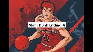 Slam Dunk Ending 4  MY FRIEND by ZARD  BluRay Quality [upl. by Enrev18]