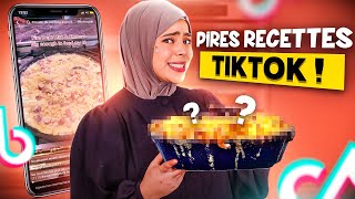 JE TESTE DES RECETTES TIKTOK une catastrophe [upl. by Edieh616]