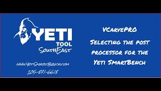 Selecting the Post Processor in VCarve v100 105 and 11 [upl. by Krishna]