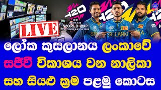 T20 world cup 2024 Live broadcasting details in sri lanka local channels amp digital platforms [upl. by Aslam63]