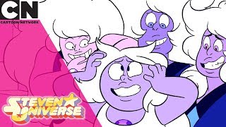 Steven Universe  Too Many Amethysts in One Room  Cartoon Network [upl. by Ordnajela]