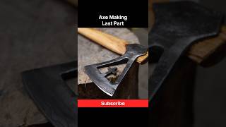 Laser Sharp Axe with Unique Design Final look axeforge campingaxe woodworking campingequipment [upl. by Annim]