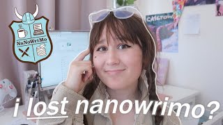 reflecting on nanowrimo 2022 🛡️💭 my feelings  thoughts on writing this month ep22 [upl. by Artim678]