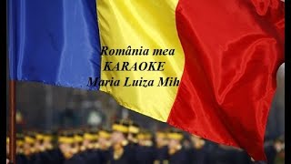 România mea 19182018 KARAOKE Maria Luiza Mih [upl. by Iives471]