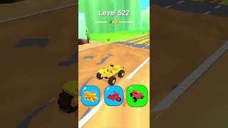 Shapeshifting Funny Race Gameplay new hyper casual games shorts gameplay shapeshifting [upl. by Jerrilee]