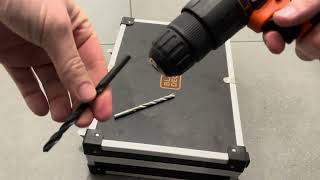 How to Change Bits on a Black amp Decker Drill [upl. by Yeltneb]