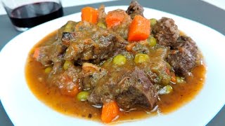 ESTOFADO DE CARNE receta de estofado fácil [upl. by Mair49]