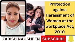 Harassment at Workplace  Examples of Harassment Behaviours  Law of Protection against Harassment [upl. by Ednyl]