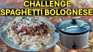 SPAGHETTI BOLOGNESE  170 ASDA GEORGE SLOW COOKER [upl. by Zap185]