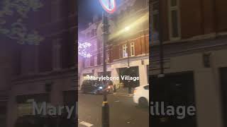 An evening out in Marylebone Village shortsvideo [upl. by Sikleb]