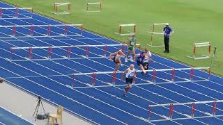 80m Hurdles 7079 Men Final Pan Pacs Masters Games SAF 8 November 2024 [upl. by Keen]