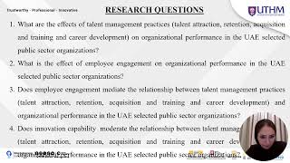 Proposal Defense Video pre presentation [upl. by Placidia]