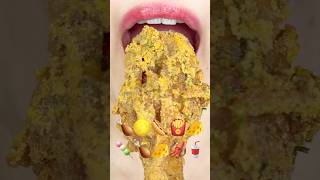 ASMR KOREAN CHEESE CHICKEN BBURINGKLE 뿌링클 먹방 sped up [upl. by Ecnatsnoc]