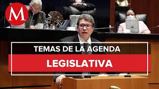 Agenda legislativa será retomada tras elecciones estatales Ricardo Monreal [upl. by Arleta664]