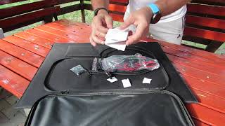 Unboxing AllPowers SP027 Polycrystalline Solar Panel 100W allpowers [upl. by Nobel]