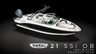 Chaparral 21 SSi Outboard Ski amp Fish Product Tour 2023 [upl. by Yerd]