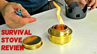 Awesome Alcohol Stove Review [upl. by Saffian]