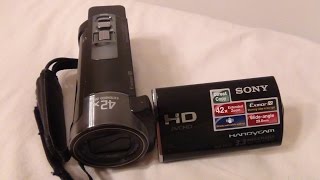 2011 Sony Handycam HDR CX130 Review And Test [upl. by Brandtr]