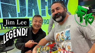 JIM LEE Meet amp Greet legend NinjaXchange Xmen batman comicbooks [upl. by Essilevi417]