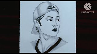 Easy to Draw boy face ❤  Pencil Drawing  Drawing for Beginners  Step by StepHow to Draw [upl. by Relyhcs427]