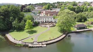 Crookes Valley Park Sheffield behind Weston Park [upl. by Shatzer978]