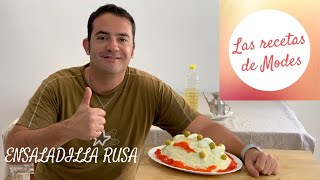 RECETA ENSALADILLA RUSA CASERA DE LA ABUELA [upl. by Hibben]