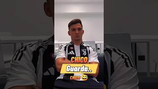 CONCEICAO GUARDA CHICO 😅 DIVERTENTE REEL DEL BIANCONERO 🔥👀 football calcio juventus sport [upl. by Annoeik496]