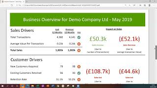 Business Overview Report VFD Pro 2 [upl. by Ide]