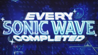 ALL SONIC WAVE LEVELS COMPLETE [upl. by Fenn]