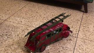 Meccano Fire Engine From No 6 Set Of 1947 Modified For Radio Control [upl. by Analram]