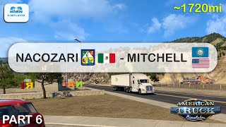 Challenge 1720 miles w 430hp Kenworth T680 2014 123000lb payload part 6 [upl. by Barra317]