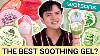 WHATS THE BEST SOOTHING GEL IN WATSONS [upl. by Bringhurst]