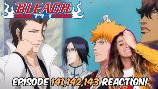 OFF TO HUECO MUNDO Bleach Episode 141 142 143 REACTION [upl. by Anifad154]