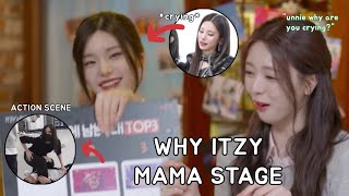 itzy talked about their unforgettable 2021 MAMA stage [upl. by Refenej]