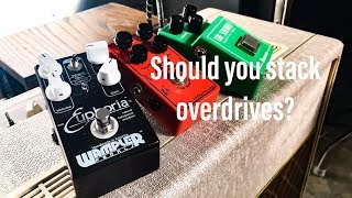 Worship Guitar Sound  Should you stack Overdrive Pedals Yesyou should [upl. by Laden248]