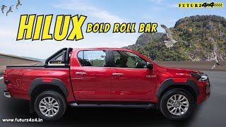 Bold Roll Bar For A Toyota Hilux 4x4 modificationFuturz4x4 [upl. by Rachaba]