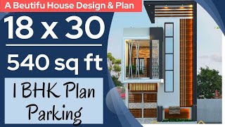 18x30 ft House Plan East Facing  18x30 Ghar Ka Naksha  18x30 House Design  Best House Plan [upl. by Littman]